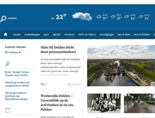 Tablet Screenshot of nieuwsuitdelden.nl